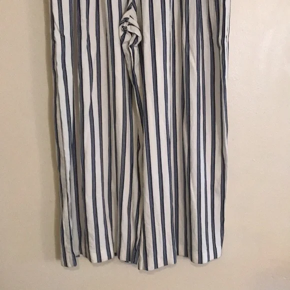 Free People Tuxedo Stripe Pant/Top Suit - L - Picture 6 of 12